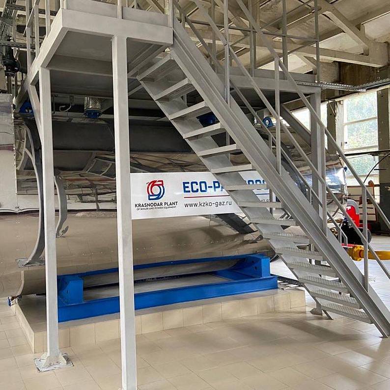 Промышленный паровой котёл ECO-PAR 6000 успешно трудится уже более года на крупнейшем тульском заводе по производству пенопластовой крошки